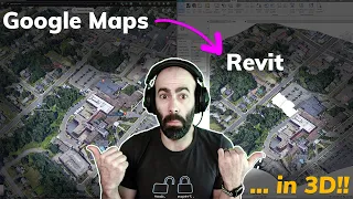 Import Google Maps into Revit Tutorial (in 3D!!)