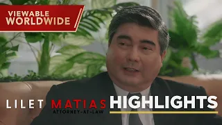 Lilet Matias, Attorney-At-Law: Lilet’s boss airs her private business! (Episode 51)