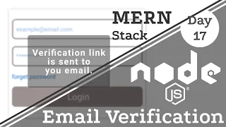 Email Verification Using Node JS - MERN Stack Project - Day 17