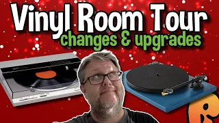 My Vinyl Room Tour (Changes & Upgrades!) #vinyl