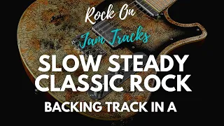 Classic Rock Guitar Backing Track in A Minor | 80 bpm | Backing Track For Guitar