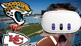 Meta Quest 3!!!!!!!! Chiefs vs Jaguars ￼ NFL PRO ERA