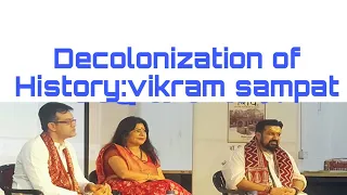 Dr.vikram sampath talking over decolonization of History #historical #banaras #history #marxist #yt