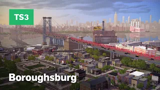 New York City in The Sims 3 • Boroughsburg World Overview