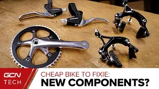 Choosing New Bike Parts & Components | Cheap Bike To Fixie Ep. 2