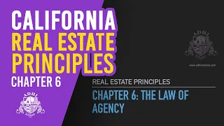 California Real Estate Principles Chapter 6