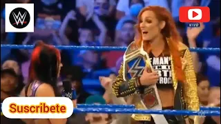 Becky Lynch Regresa y Liv Morgan y Bianca Belair WWE Smackdown Español 27/8/2021