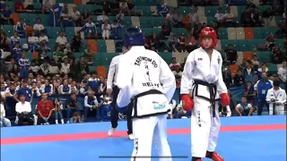 Male TeamSparring Final18-34year (🔵Hellas vs DPRK🔴) ITF TAEKWON-DO WORLD CHAMPIONSHIPS.ASTANA 2023