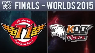 SKT vs KOO Game 2 - League Of Legends - World Championship 2015 Grand Finals