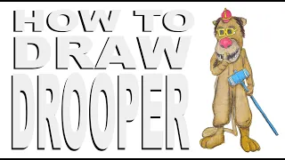 How to draw Drooper (Banana Splits Movie)