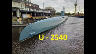 Подводная лодка U 2540 «Вильгельм Бауэр» , как всё внутри.