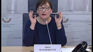 2018-02-08 Seimo narės Aušros Maldeikienės spaudos konferencija „Laiškas ūkininkų suvažiavimui“