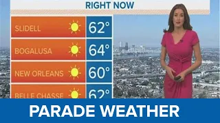 New Orleans Weather: Beautiful, but cool for parades