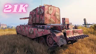 FV4005 Stage II 10K Damage & FV4005 - 11K Damage  World of Tanks Replays ,WOT tank games