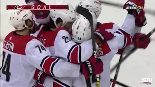 OT WINNER Brock McGinn Deflects For The Win Against Hurricanes vs Capitals Game 7