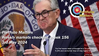Weekly markets checklist. Week 156. 3rd May 2024