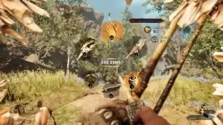 Far Cry Primal - The Temple of Batari: Takkar Wears Mask of Krati (Scares Izila) Walk Sequence PS4