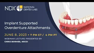 Implant Supported Overdenture Attachments