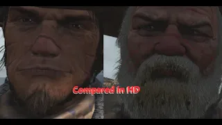 Uncle and Red Harlow face compared in HD...they are the same person