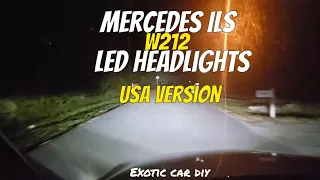 2014 Mercedes USA ILS led headlights functions