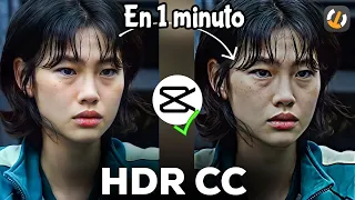 MEJORAR calidad de VIDEO con CapCut HDR en 3 minutos