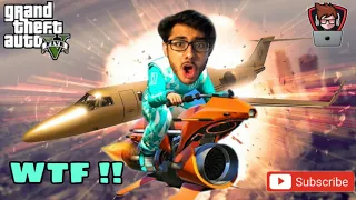 OPPRESSOR vs HELICOPTER FIGHT!! (EPIC CRASH) | GTA 5 ONLINE GAMEPLAY Carryminati : TikTok Vs YouTube