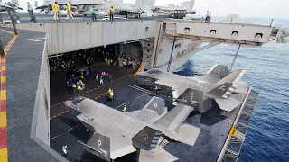 The Insane Technologies Behind US $13 Billion Aircraft Carrier Elevators