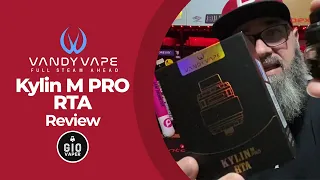 Kylin M Pro  - Review com @GioVaperTV Mais um atomizador da @vandyvape4623