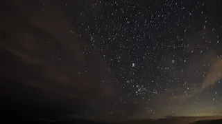 Unicorn Meteor Shower over the Santa Barbara Foothills November 2019