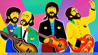 The Beatles AI generated song "Daddy's Car" : unofficial music video