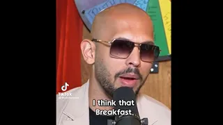 ANDREW TATE EXPLAINS WHY HE HATES BREAKFAST