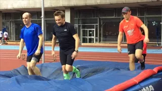 Тренировка по технике бега с Андреем Козловым