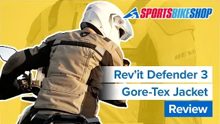 Rev’it Defender 3 Gore-Tex motorcycle jacket review - Sportsbikeshop