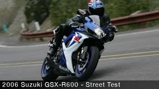 2006 Suzuki GSX-R600 Superbike Smackdown Street Ride - MotoUSA