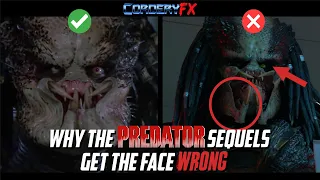Why the PREDATOR sequels get the face WRONG