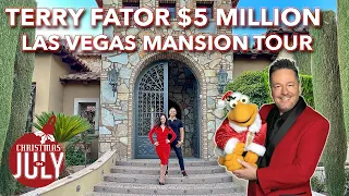 Terry Fator Las Vegas Mansion Tour | Christmas In July