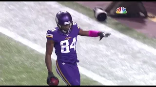 Cordarrelle Patterson's 109 yard Kickoff Return is Longest Play in NFL History (2013 Week 8)