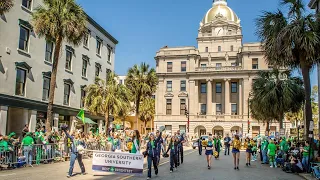 St. Patrick's Day Parade in Savanah, Ga. | Live