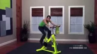 Stationary cycle workout with Stefanie - 30 Minutes