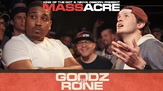 KOTD - Rap Battle - Rone vs Goodz | #MASSacre