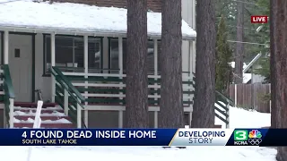 4 dead in South Lake Tahoe home, drug use suspected as factor