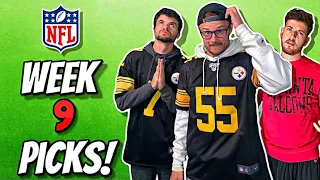 WE PICKED EVERY GAME IN WEEK 9 NFL PREDICTIONS!! | 2021 NFL