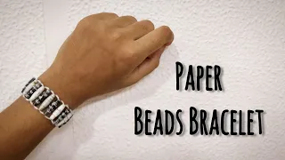 Paper Beads Bracelet | DiY 48 | Best out of waste | by Samiksha Singh | Fun Pass