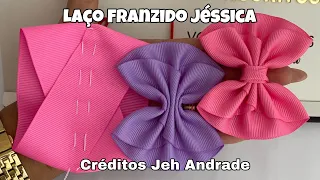 LAÇO FRANZIDO JÉSSICA| TÉCNICA NOVA | ECONÔMICO E PRÁTICO + dicas valiosas @VovoFazLacos 💋