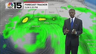 Tropical Storm Cristobal on June 3rd, 2020, with Chief Meteorologist Alan Sealls - NBC 15 WPMI