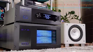 SAE 2HPD Amplifier and SAE Mark One Preamplifier; Power, Purity, and Prestige in HiFi Stereo Audio!