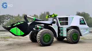 THE MOST AMAZING TRUCKS AND MODERN MACHINERY YOU HAVE TO SEE ▶ AUTONOMOUS ELECTRIC WHEEL LOADER