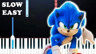 Sonic The Hedgehog 2 - Enemy (SLOW EASY PIANO TUTORIAL)