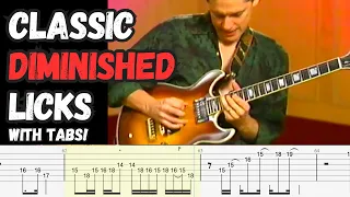 Robben Ford Shows Us DIMINISHED Soloing... MILES DAVIS Style! (with tabs)