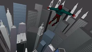 Miles Morales Leap of Faith -  BLENDER Workbench